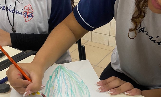 Mar de cores e emo��es