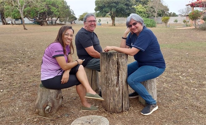 Conviv�ncia na ch�cara das Irm�s Passionistas