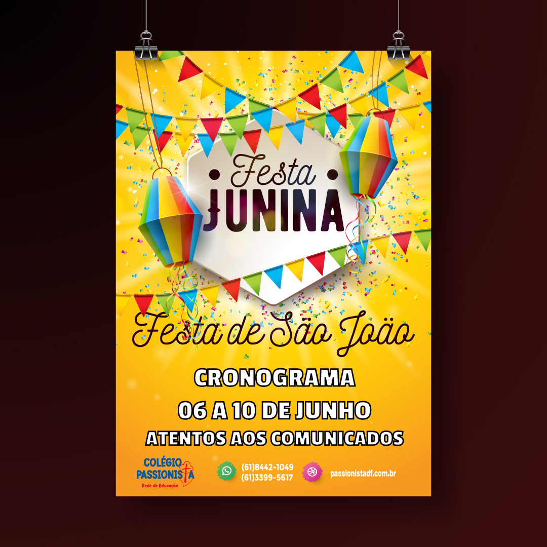 Vem ai a Festa Junina Me da Santa Esperana