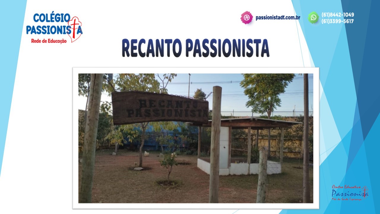 Passionista Paixo por Educar Me da Santa Esperana