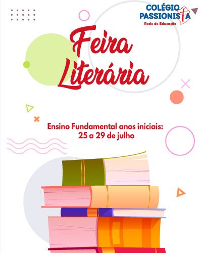 Ateno: Feira Literria Me da Santa Esperana