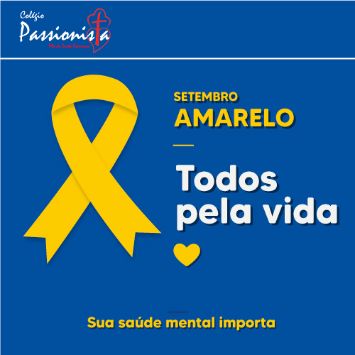 Setembro Amarelo Me da Santa Esperana