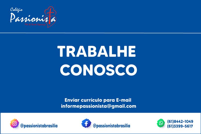 Trabalhe Conosco Me da Santa Esperana