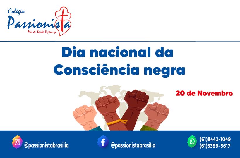 20/11 - Dia da Conscincia Negra Me da Santa Esperana