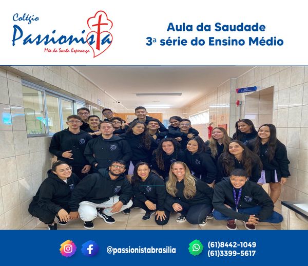 Aula da Saudade Me da Santa Esperana