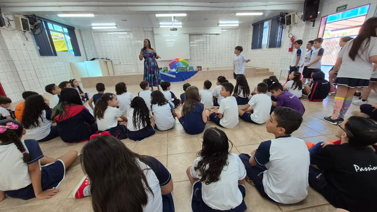 Voltamos do recesso com muita alegria e anima��o!  M�e da Santa Esperan�a