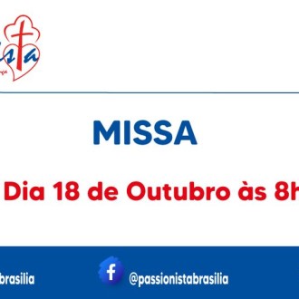 Missa 18/10 - Me da Santa Esperana