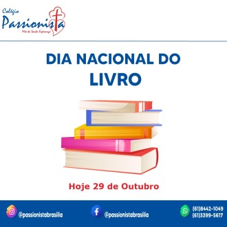 Dia Nacional do Livro - Me da Santa Esperana