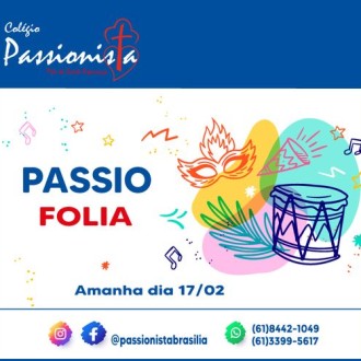 Est chegando o nosso PASSIO FOLIA - Me da Santa Esperana