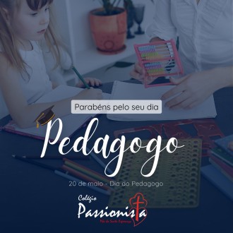 20/05 - Dia do Pedagogo - Me da Santa Esperana