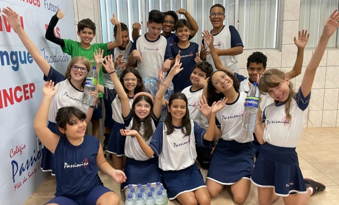 Projeto Solidrio dos Alunos do 5 Ano!
